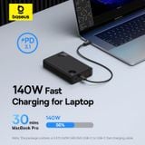  Pin Dự Phòng Baseus Adaman Digital Display Fast Charge Power Bank 24000mAh 140W 