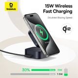 Đế Sạc Không Dây Baseus PicoGo Series 2-in-1 Qi2 15W & Sạc Có Dây 67W (C to C 100W Cable Included) 