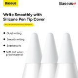  Ngòi Thay Thế Bảo Vệ Đầu Bút Đa Năng Baseus Smooth Writing Series Stylus Pen Tip Silicone Cover 