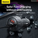  Tẩu Sạc Chia Cổng Sạc Dùng Cho Ô Tô Baseus High Efficiency Pro 1-for-2 Car Cigarette Lighter 30W 