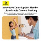  Gậy Selfie Từ Tính Baseus TechShot Series Dual-Support Phone (Nam Châm + Kẹp, Bluetooth Remote control) 