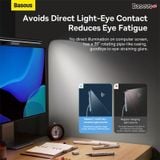  Đèn Treo Màn Hình Chống Chói Bảo Vệ Mắt Baseus i-wok2 Series Screen Hanging Light (Ra>95, USB Asymmetric, Full Spectrum Color, Touch Control, Youth Edition) 
