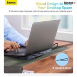  Hub Mở Rộng Đa Năng Baseus EliteJoy Gen2 11 12-Port Type-C HUB Adapter Cho Laptop Macbook iPad Pro (Type-C to HDMI/VGA/USB 3.0/Card Reader/RJ-45/AUX 3.5mm) 