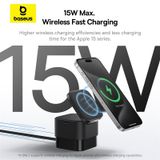  Đế Sạc Không Dây Baseus MagPro 2-in-1 Magnetic Wireless Charger 25W 