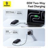  Pin Dự Phòng Tích Hợp Cáp Sạc Dây Rút Gọn Baseus Free2Pull 65W 20000mAh 