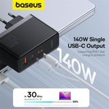  Bộ Sạc Nhanh Baseus GaN5 Pro Digital 160W Cho Laptop Macbook iPhone Samsung (Fast Charger 2C+U PD3.1 QC PPS SCP FCP AFC) 