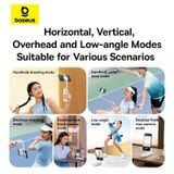  Gậy Selfie Từ Tính Baseus TechShot Series Dual-Support Phone (Nam Châm + Kẹp, Bluetooth Remote control) 