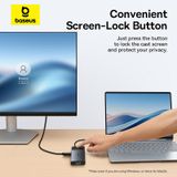  Hub Mở Rộng Kết Nối Baseus Metal Gleam Series II 10-in-1 (1*HDMI4K@120Hz+1*HDMI4K@60Hz+1*RJ45 GbE, 1*SD/TF, 1*PD, 1*Type-C 3.2Gen1 10Gbps, 2*USB2.0, 1*USB3.0) 