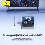  Hub Chuyển Đa Năng Baseus UltraJoy Series 5-Port HUB AIR Space (Type-C to HDMI4K@60Hz*1+USB3.0*2+PD*1+RJ45*1) 