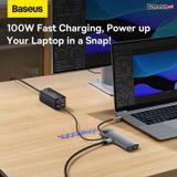  Hub Mở Rộng Đa Năng Baseus StarJoy Type-C HUB Adapter Cho Macbok Laptop Smartphone 4K/60Hz 