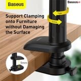  Bộ đế giữ điện thoại chân kẹp dùng cho IPad Baseus Otaku life rotary adjustment lazy holder Pro (Applicable for phone/ iPad) 