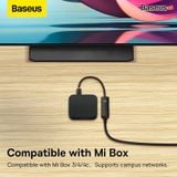  Hub Chuyển Đổi Kết Nối Baseus Lite Series Ethernet Adapter Type C to RJ45 LAN Port (100Mbps/1000Mbps) 