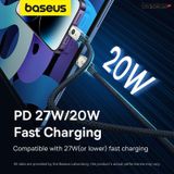  Cáp Sạc Nhanh Cho iPhone iPad Baseus Unbreakable Series Type-C to Lightning PD 20W (Fast Charging Data Cable) 