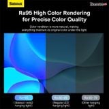  Đèn Treo Màn Hình Chống Chói Bảo Vệ Mắt Baseus i-wok2 Series Screen Hanging Light (Ra>95, USB Asymmetric, Full Spectrum Color, Touch Control, Youth Edition) 