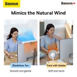  Quạt Mini Thông Minh Baseus Refreshing Monitor Clip-On  Stand-Up Desk Fan (Treo Màn Hình hoặc Để Bàn ) 