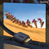  Cáp HDMI Siêu Nét Baseus High definition Series HDMI To HDMI Adapter Cable 4K/60Hz New Upgraded 2.0 Tương Thích Cho TV Box Laptop PS5 PS4 Máy Chiếu 4K 