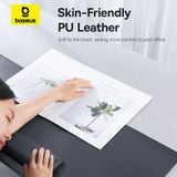  Tấm Lót Bàn Thông Minh 3-in-1 Baseus MagPro 2 Series Smart Desk Mat (PU, Sạc không dây, Kê Tay) 