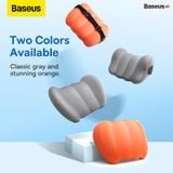  Gối Tựa Đầu Bằng Cotton Mềm Sử Dụng Trên Ô Tô Baseus ComfortRide Series Car Headrest/ Lumbar (Có Mút Đệm Lưng 3D Hỗ Trợ Cột Sống) 