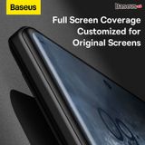  Kính Cường Lực Baseus 0.15mm Full-screen Curved Surface Water Gel Protector For iQOO9 Pro (2pcs/pack+Pasting Artifactl) 