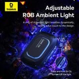  Quạt Tản Nhiệt Cho Điện Thoại Kiêm Giá Đỡ + Sạc Không Dây 15W Baseus MagPro 2 Series Ultra-Thin 