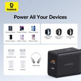  Củ Sạc Nhanh Baseus Cube Fast Charger C+U 20W 