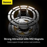  Giá Đỡ Điện Thoại Bằng Nam Châm Trên Ô Tô Baseus T-Space Series Folding Metal Car Mount Magnetic Phone Holder 