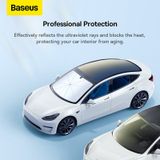  Dù Che Nắng Cửa Kính Trước Có Thể Xếp Lại Dùng Cho Xe Ô Tô Baseus CoolRide Doubled-Layered Windshield Sun Shade Umbrella Pro 