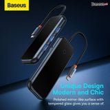  Hub Mở Rộng Kết Nối Đa Năng Baseus AcmeJoy HUB Docking Station Cho Macbook Laptop iPad Điện Thoại (HDMI 4K RJ45 USB3.0 SD/TF PD/Data Jack 3.5) 
