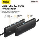  Hub Mở Rộng Kết Nối Baseus Lite Series USB/Type C to USB 3.0 (3 port USB3.0/5Gbps High speed/Docking Station) 