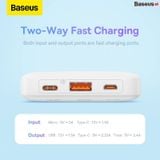 Pin Sạc Dự Phòng Baseus Airpow Fast Charge Power Bank (10000mAh/30000mAH, 20W, PD/QC/FCP Multi Quick charge Support) 