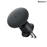  Đế Giữ Điện Thoại Tích Hợp Nam Châm Baseus CW01 Magnetic Wireless Charging Car Mount Air Vent Version Sạc Không Dây 15W ( Magsafe Wireless Quick Charger and Holder for Car) 