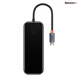  Hub Mở Rộng Kết Nối Đa Năng Baseus AcmeJoy HUB Docking Station Cho Macbook Laptop iPad Điện Thoại (HDMI 4K RJ45 USB3.0 SD/TF PD/Data Jack 3.5) 