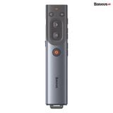  Bút Trình Chiếu Thông Minh Baseus Orange Dot AI Wireless Presenter (Nhận Diện Giọng Nói  - 100m. 2.4GHz AI USB/Type C Receiver, Wireless Remote Control, Red Laser Pointer/Presenter) 