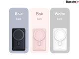  Pin Sạc Dự Phòng Không Dây Nam Châm Baseus Magnetic Bracket Wireless 10000mAh 20W Cho iPhone 14/ 13/ 12 Series  (Magsafe design, Fast Charge Power Bank, New Upgrade Edition) 