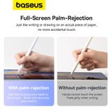  Bút Cảm Ứng Baseus Smooth Writing 2 Series Wireless Charging Stylus, Moon White (Active version with active pen tip) 