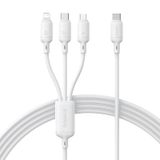  Cáp Sạc Nhiều Đầu Đa Năng Baseus Silky One-for-Three C to M+L+C 100W (1.5m, 480Mbps) 