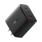  Củ Sạc Nhanh Baseus Cube Pro Fast Charger 2C+U 65W (Kèm Cáp Baseus Pudding Series C to C 100W) 