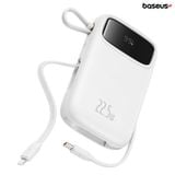  Pin Dự Phòng Sạc Nhanh Baseus Qpow2 Dual-Cable Digital Display 22.5W (10000mAh / 20000mAh) 