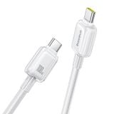  Cáp Sạc Nhanh C to C Baseus Crystal 100W (480Mbps) 
