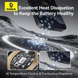  Pin Dự Phòng Không Dây Baseus EnerFill FM11 Ultra-Mini 10000mAh 22.5W (Sạc Không Dây 15W, Kèm Cáp C to C 0.3m 60W) 