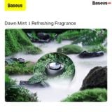  Bộ Lọc Không Khí Trên Xe Hơi Baseus Wisdom Car Smart Dual-port Atomized Air Freshener- Ver.Baseus 