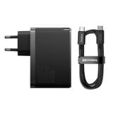  Bộ Sạc Nhanh Baseus GaN5 Pro Digital 160W Cho Laptop Macbook iPhone Samsung (Fast Charger 2C+U PD3.1 QC PPS SCP FCP AFC) 