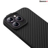  Ốp Lưng Từ Tính Baseus Synthetic Fiber Series Magnetic Phone Case Cho iPhone 14 Sợi Tổng Hợp Aramid Siêu Bền (Tặng Kèm Kính Cường Lực) 