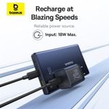  Pin Dự Phòng Baseus PicoGo with Digital Display 10000mAh 20W (Kèm cáp C to C 60W 30cm) 