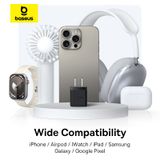  Củ Sạc Nhanh Baseus Palm C+U 20W (For iPhone/iPad/Samsung/Google Pixel) 