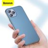  Ốp lưng cường lực nhám viền dẻo chống sốc Baseus Frosted Glass Protective Case dùng cho iPhone 12 Series 