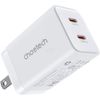  Củ Sạc Nhanh 2C Choetech PD3010 45W (US Plug) 