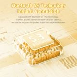  Tai Nghe Bluetooth TWS ROCK Crayon Shinchan EB710 (Immersive Stereo Sound, Hi-Fi Audio, Crystal-Clear Chats, Bluetooth v5.3, 18H, 300mAh, A2DP, AVRCP, HSP, HFP) 