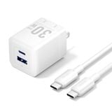  Bộ Sạc Nhanh C+A Kèm Cáp C to C VENTION FEQ 30W (GaN Charger) 