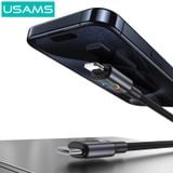  Cáp Sạc Nhanh C To Lightning USAMS SJ753 30W (With Colorful Light, 1.2m, 480Mbps) 